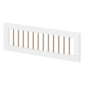 1/2 Safety Rail, White/Oak