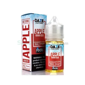 7 Daze Reds | GUAVA ICED - Nic Salt eJuice (30mL)