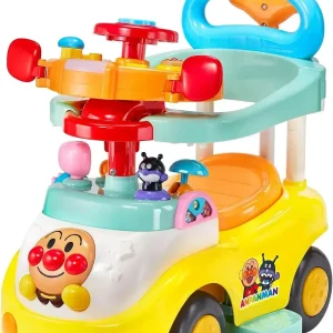 Agatsuma Anpanman 3 Step Ride-On Businesker DX Push Toy
