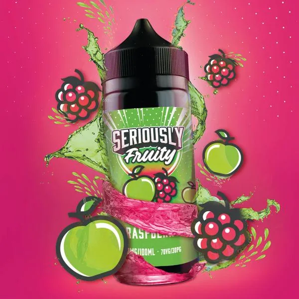 Apple Raspberry Shortfill E-Liquid by Seriously Fruity