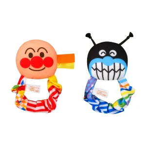 Bandai Baby Lab Anpanman 3Way First Rattle for Early Brain Development