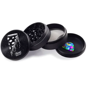 Beamer Aircraft Grade Aluminum 63MM Grinder - Flying Pizza