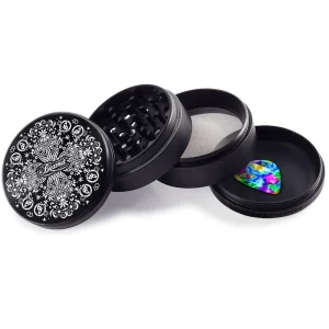 Beamer Aircraft Grade Aluminum 63MM Grinder - Trippy Jewelz