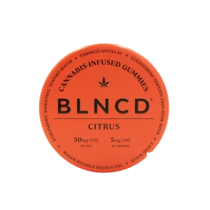 BLNCD - Delta 9 Water Soluble Gummies Citrus 10ct 50mg