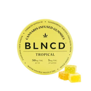 BLNCD - Delta 9 Water Soluble Gummies Tropical 10ct 50mg