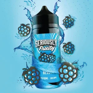 Blue Razz Berry Shortfill E-Liquid by Seriously Fruity