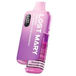 Blueberry Sour Raspberry Lost Mary BM6000 Refillable Pod Kit