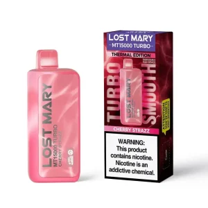 Cherry Strazz - Lost Mary MT15000 Turbo Disposable Vape
