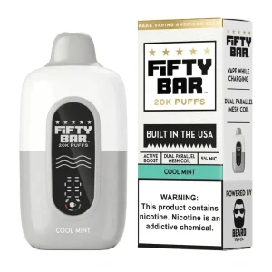 Cool Mint - Fifty Bar 20K Disposable Vape