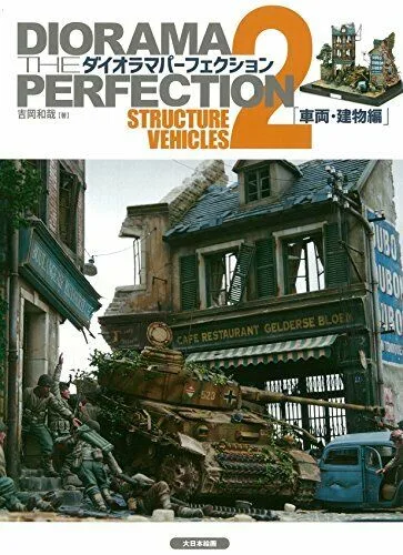 Diorama Perfection 2 Tank Model Making Full Scene Reader 'vehicle And Buildings'
