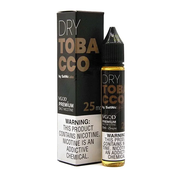 Dry Tobacco - 25mg - VGOD Salts - 30mL