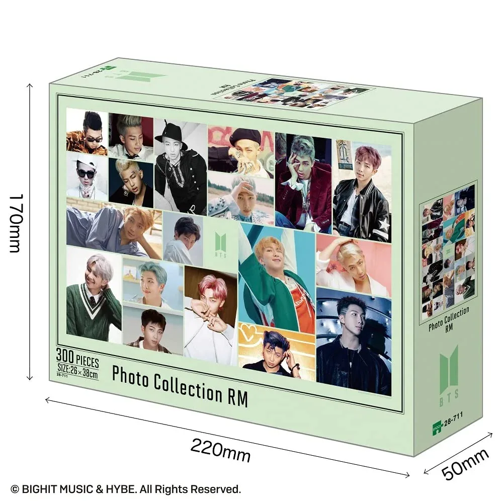 Epoch 300 Piece Jigsaw Puzzle BTS Photo RM 26x38cm with Glue and Spatula