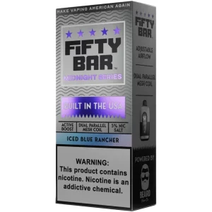 Fifty Bar 20K: Iced Blue Rancher