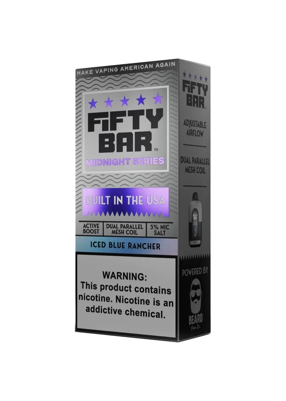 Fifty Bar 20K: Iced Blue Rancher
