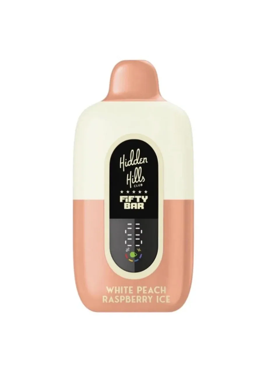 Fifty Bar 20K: White Peach Raspberry Ice
