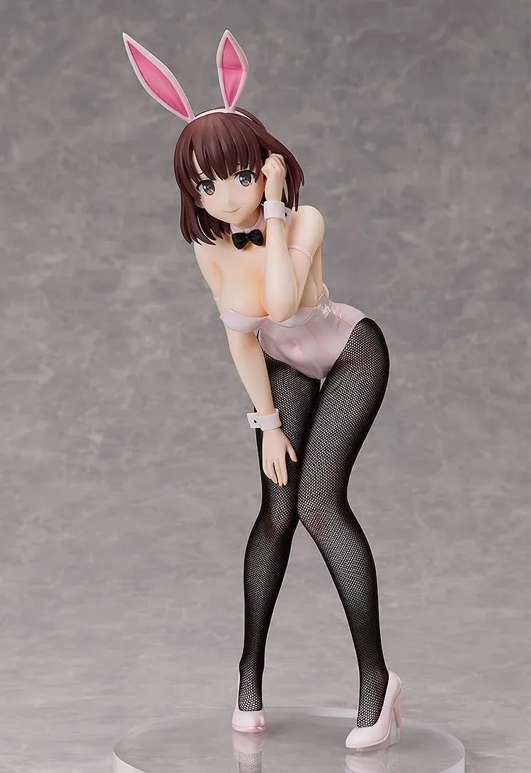 FREEing As Manufacturer KATO Megumi 1/6 Bunny Ver Figurine Saenai Heroine Fine - Image 2