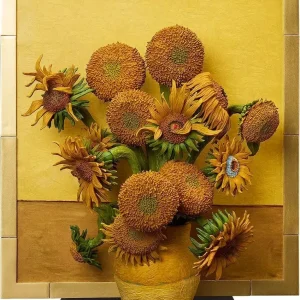Freeing Van Gogh Sunflower Figma Pre-finished Collectible Figure