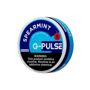 G-Pulse Spearmint Nicotine Pouches 6mg 10mg 15mg