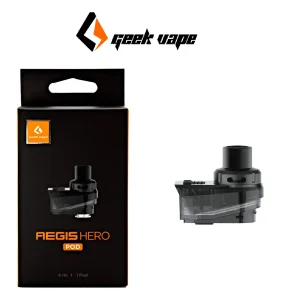 Geek Vape Aegis Hero Pod 1x Replacement Pods E-Cigarette vape Pod - TPD Compliant