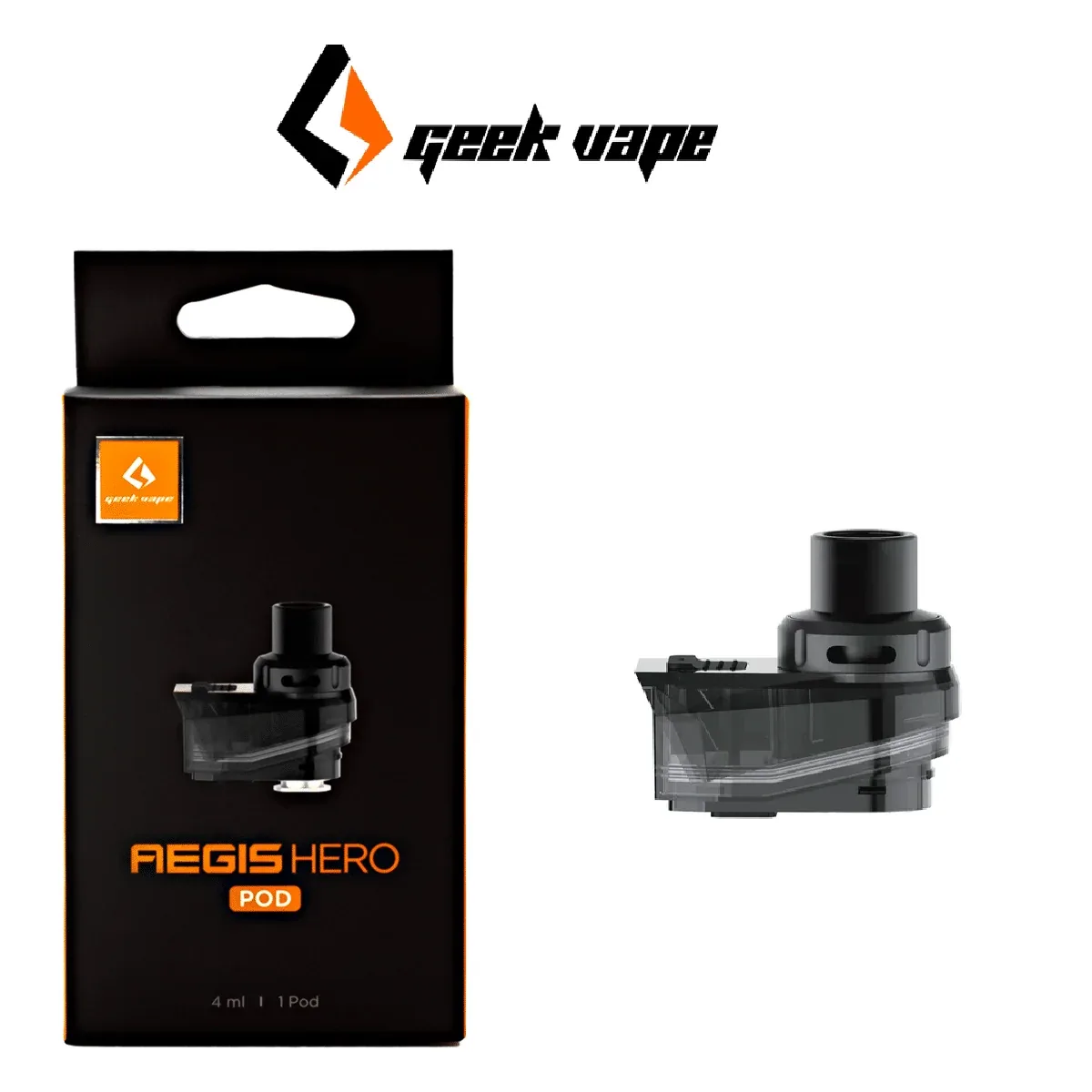 Geek Vape Aegis Hero Pod 1x Replacement Pods E-Cigarette vape Pod - TPD Compliant