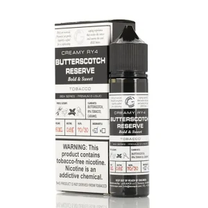Glas Basix Butterscotch Reserve (RY4 Tobacco) Vape e-Liquid 60mL