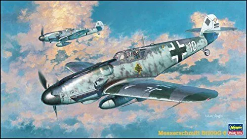 Hasegawa 1/48 Luftwaffe Messerschmitt Bf109g-6 Plastic Jt47 - Image 2