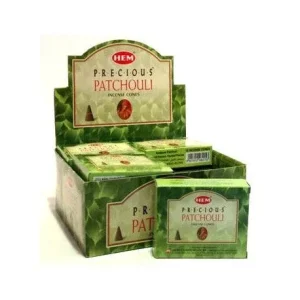 HEM - Precious Patchouli Incense Cones (10 Cones)