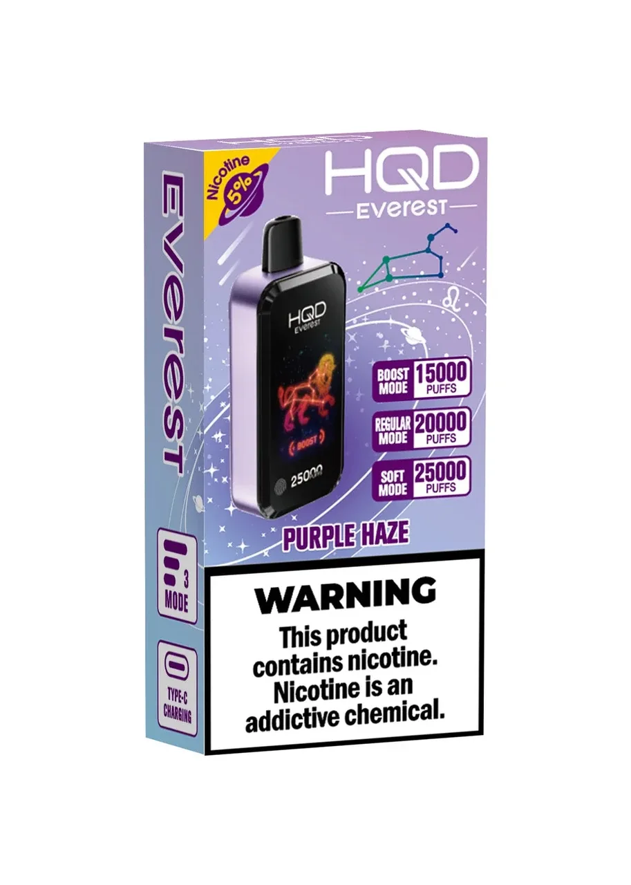 HQD Cuvie Everest 25K: Purple Haze