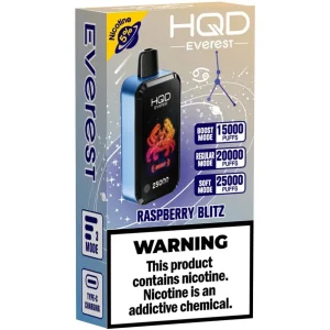 HQD Cuvie Everest 25K: Raspberry Blitz