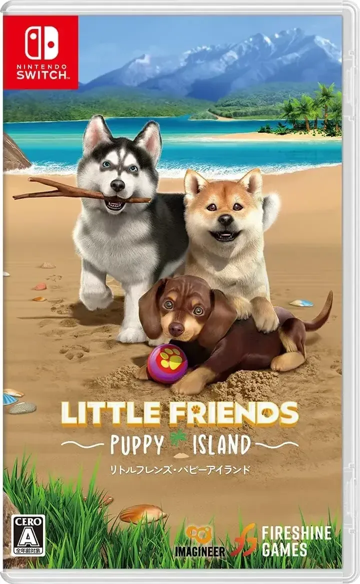 Imagineer Little Friends Puppy Island Nintendo Switch Game