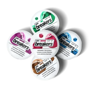 Lucy Breaker Nicotine Pouch Bundle 8mg (5 Pack)