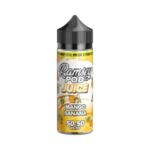 Mango Banana 100ml Shortfill by Ramsey Pod Juice