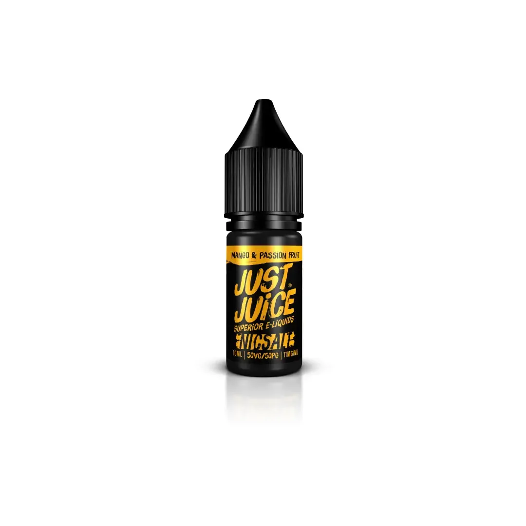 Mango & Passion Fruit 10ml Nic Salt by Just Juice