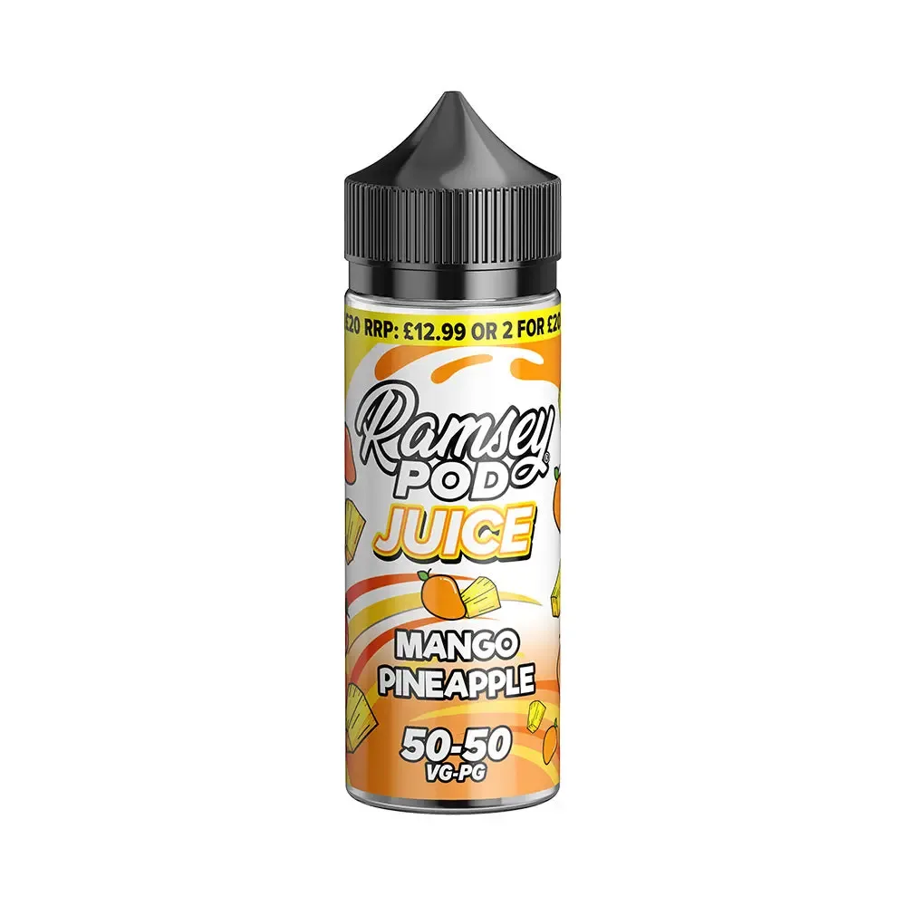 Mango Pineapple 100ml Shortfill by Ramsey Pod Juice