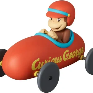 Medicom Curious George with Cart UDF Figure - Pre-Painted 60mm