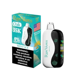 Mint Ice - Ripe Vapes Oak 35k Disposable