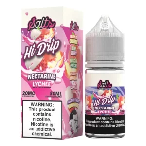 Nectarine Lychee - 20mg - Hi-Drip Salt - 30mL