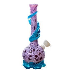 Noble Glass Chromatic Ribbon Bong - 12in