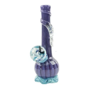 Noble Glass Striped Vase Bong - 21in