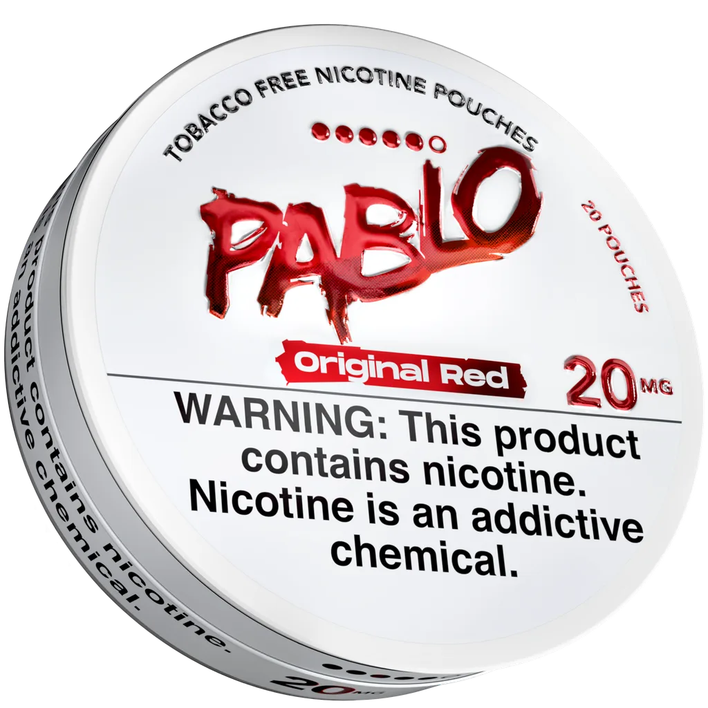 Pablo Original Red 20mg Nicotine Pouches (5 Pack)