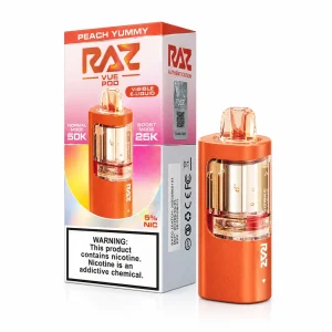 Peach Yummy - RAZ Vue 50K Disposable Pod