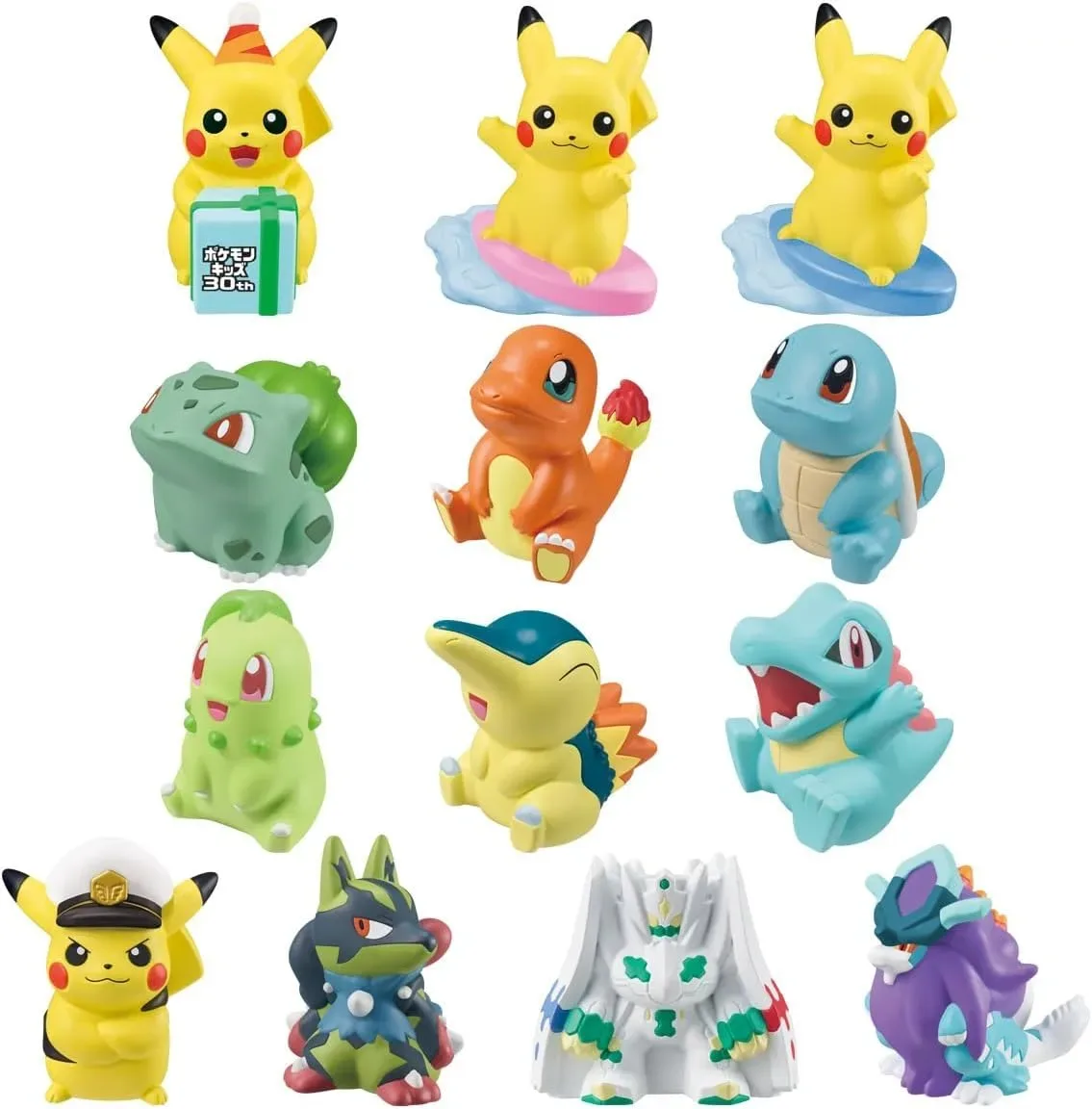 Pokémon 30th Anniversary Kids Candy Toy Box Vol.1 Set 21 Pcs