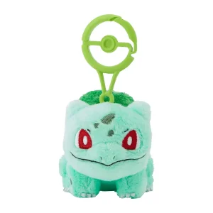Pokemon Center Bulbasaur Mascot Keychain with Carabiner Clip