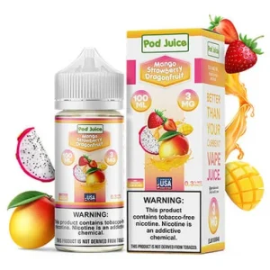 Mango Strawberry Dragonfruit | Pod Juice