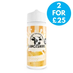 0mg The Lancashire Ice Creamery 100ml Shortfill (70VG/30PG)