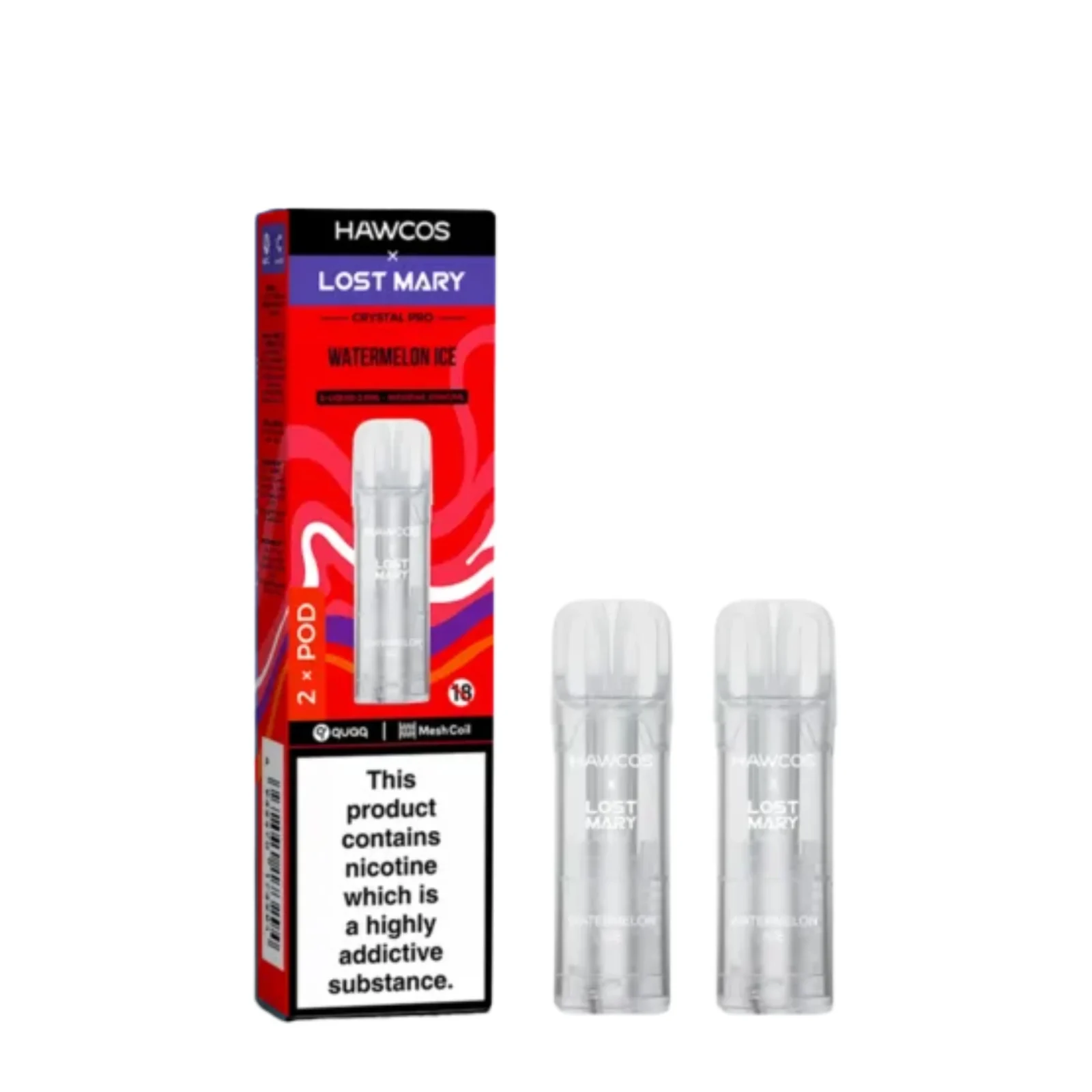 Hawcos x Lost Mary Crystal Pro Prefilled Replacement Pods - Image 2