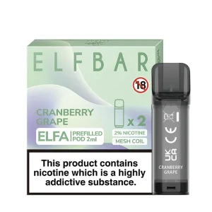 ELF Bar ELFA 20mg (2%) Prefilled Pods (2 pack)
