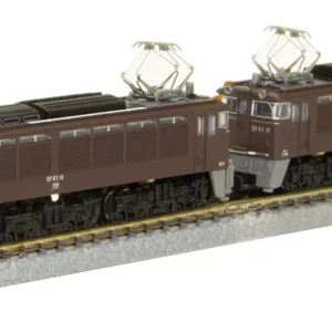 Rokuhan EF63 Type Brown Double Row Z Gauge Electric Locomotive