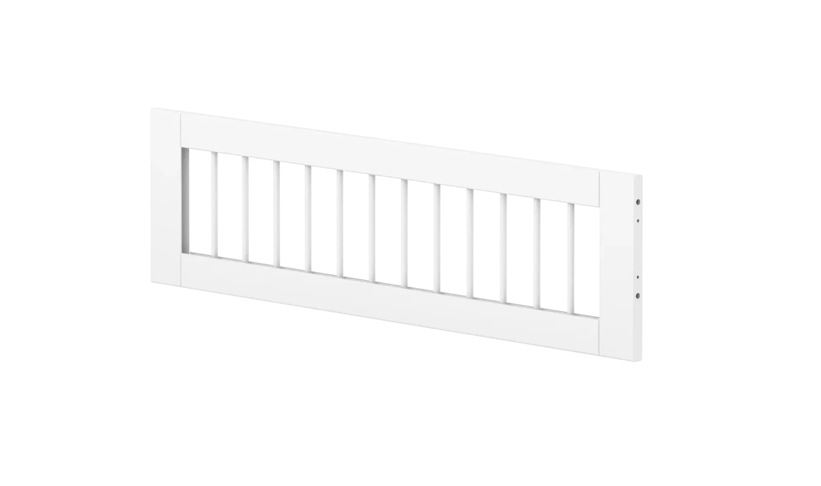 Safety Rail, 1/2, WHITE, Crossbars for Slide