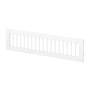 Safety Rail, 3/4, WHITE, Crossbars Birch
